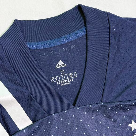 Sporting Kansas City Authentic Adidas Home 2021 Soccer Jersey - S - Picture 3 of 6